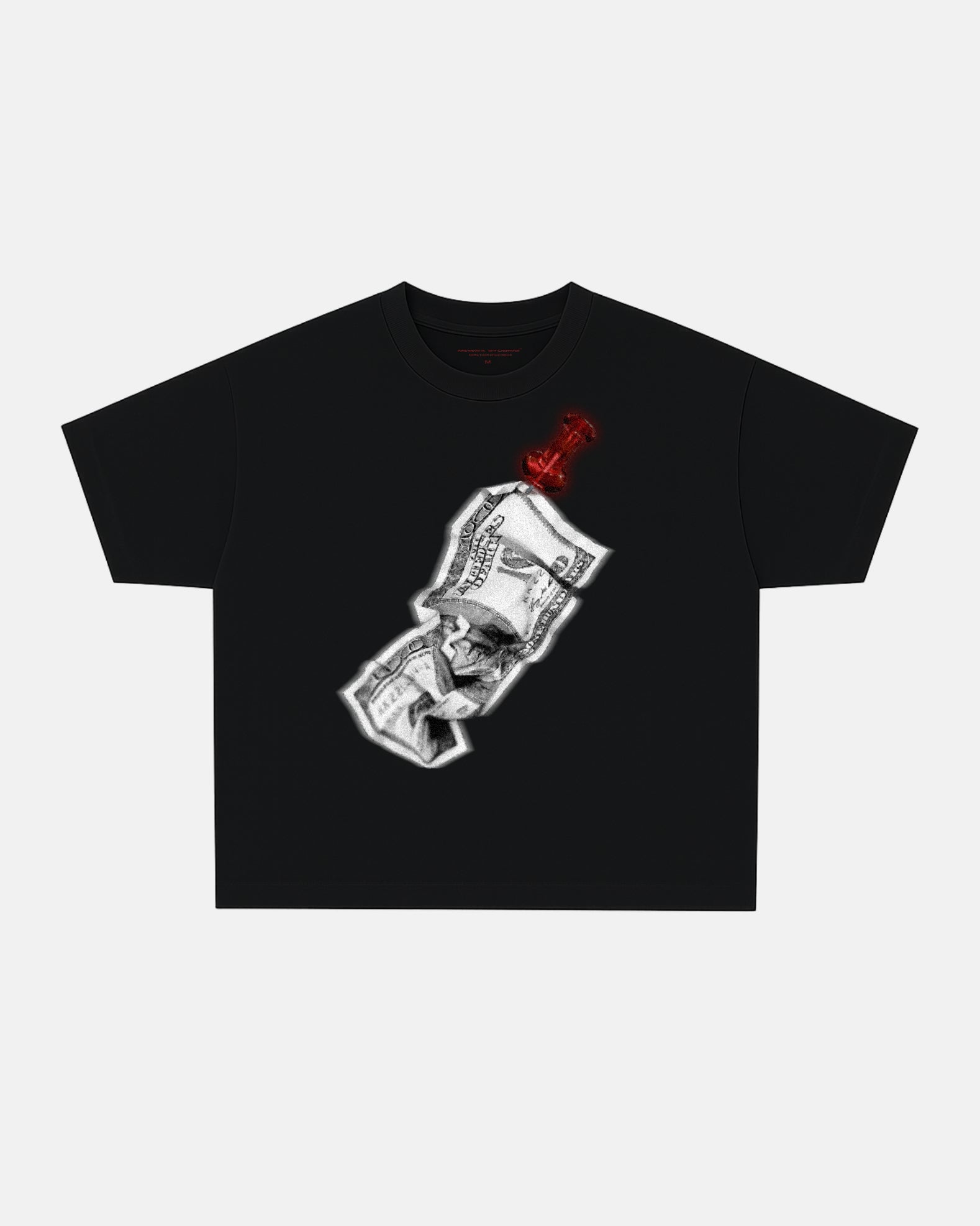 Pinned Tee Black